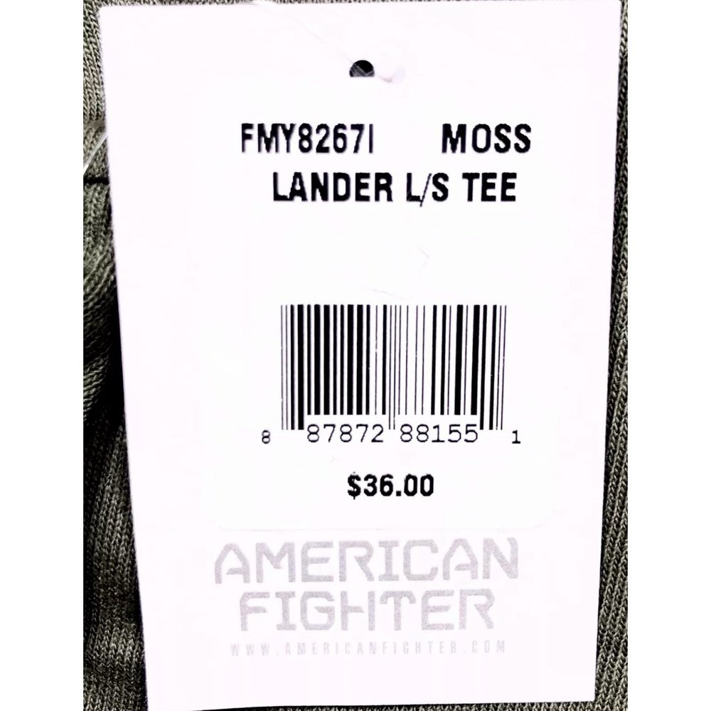 AMERICAN FIGHTER L/S LANDER Boy’s T-shirt -Youth - Picture 7 of 7